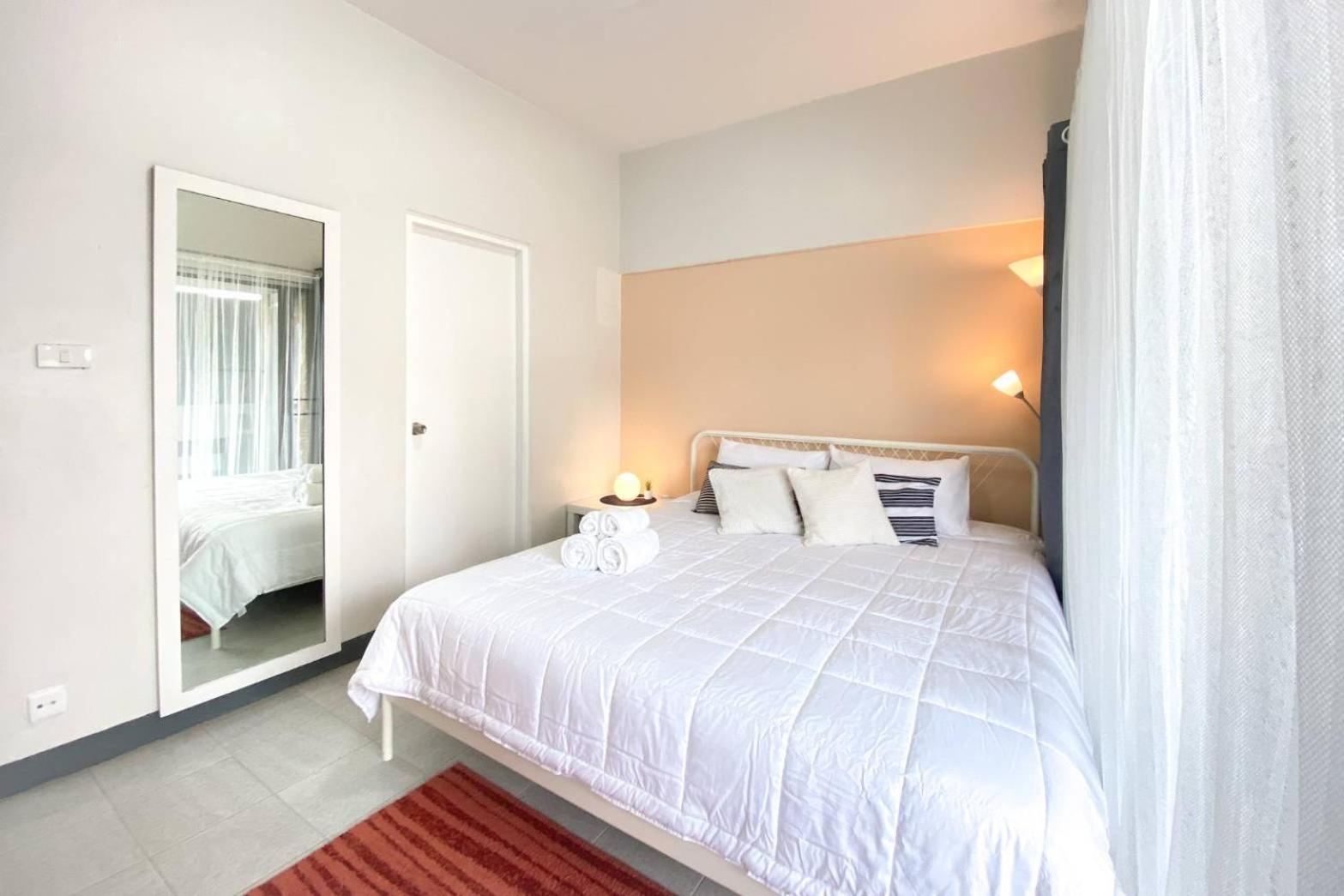 Cozy 1Br Walk To Bts And Airport Rail Link Close To Malls T 曼谷 外观 照片